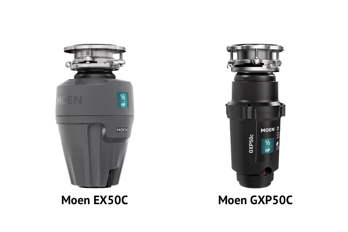 Moen EX50C vs GXP50C A Quick Comparison