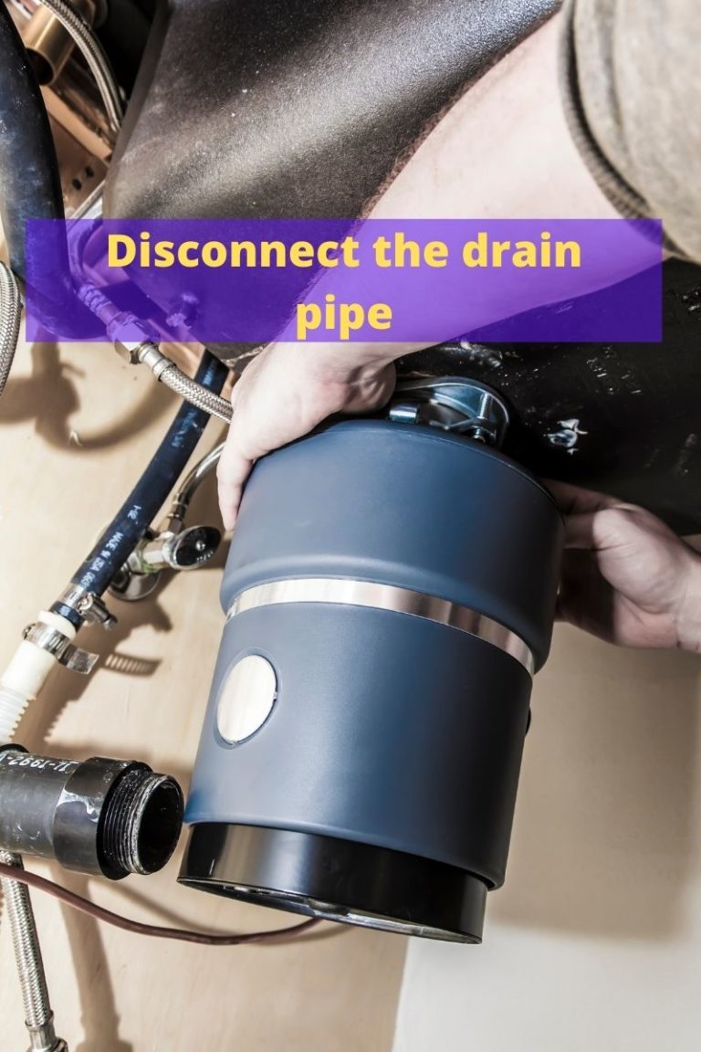How To Remove Garbage Disposal And Replace With Drain Pipe